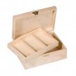 Sewing box in pinwood nr 1 - wood compartment - detachable