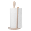 Holder for kitchen paper roll - with upholding small stick  -shrink warp