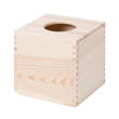 Tissue boxe (square) in pinwood