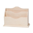 Mail holder - double - in pinwood