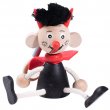 Puppet to suspend coloured "Devil"