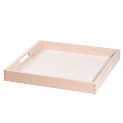 Square serving tray - straignt side - 35 x 35 cm